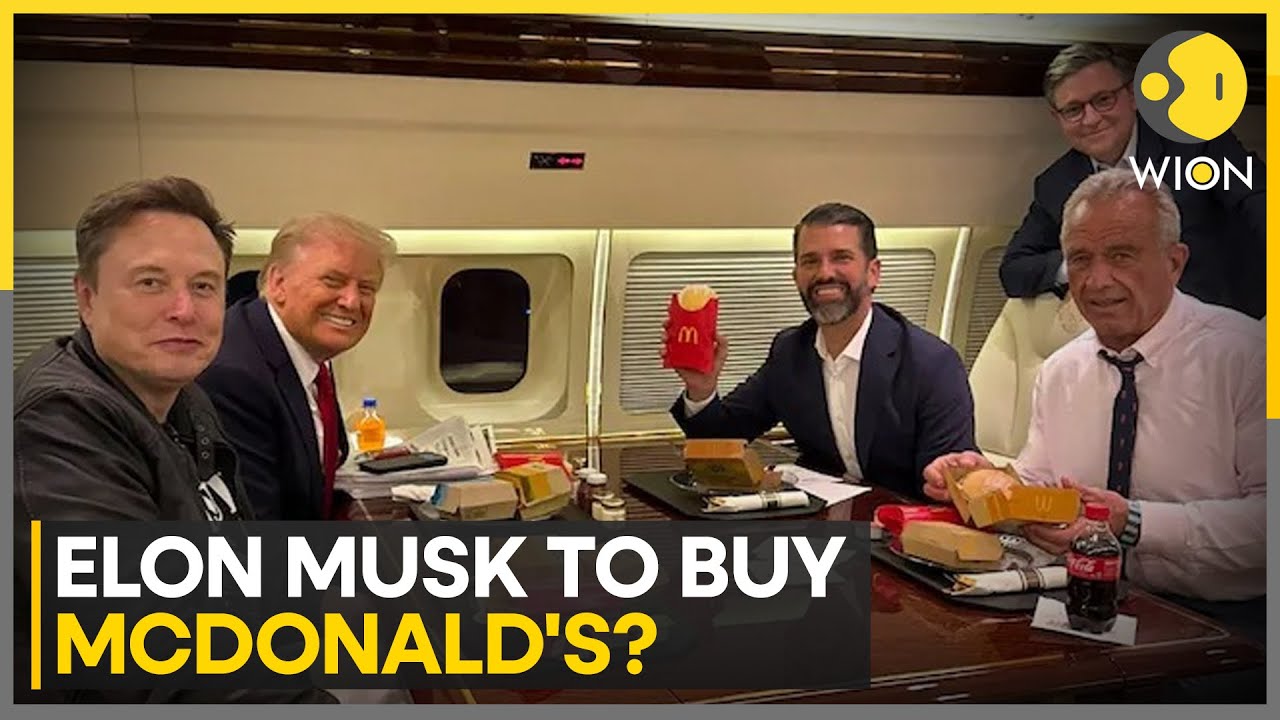 Trump’s Health Chief RFK Jr Poses With McDonald’s Burger | WION | World News
