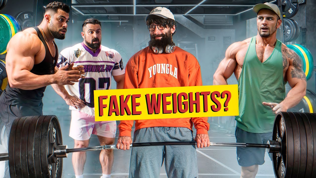 FAKE WEIGHTS PRANK… | ANATOLY pretended to be a Beginner in a Gym #15