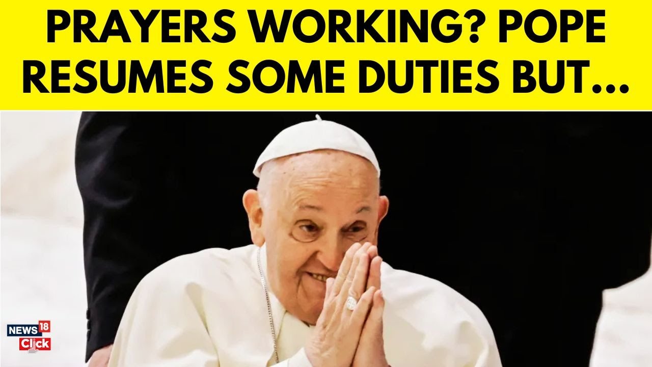 Pope Francis Health Updates | Rome Pray For A Pope’s Better Health At Church of Santa Maria | N18G