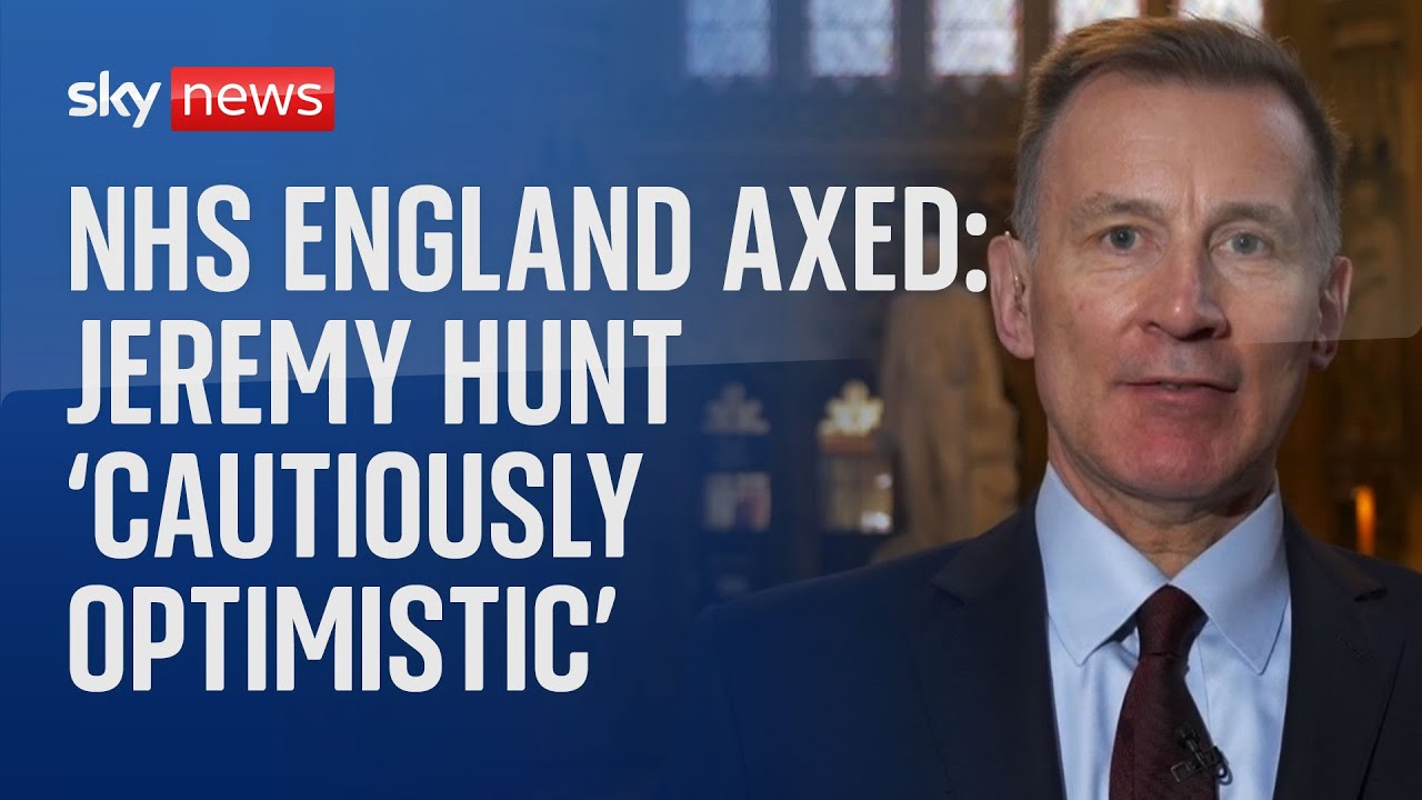 NHS England axed: Former Health Secretary ‘cautiously optimistic’ over plans