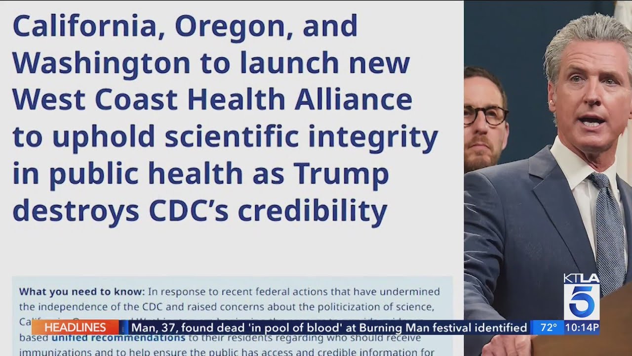 California, Oregon and Washington form west coast health alliance