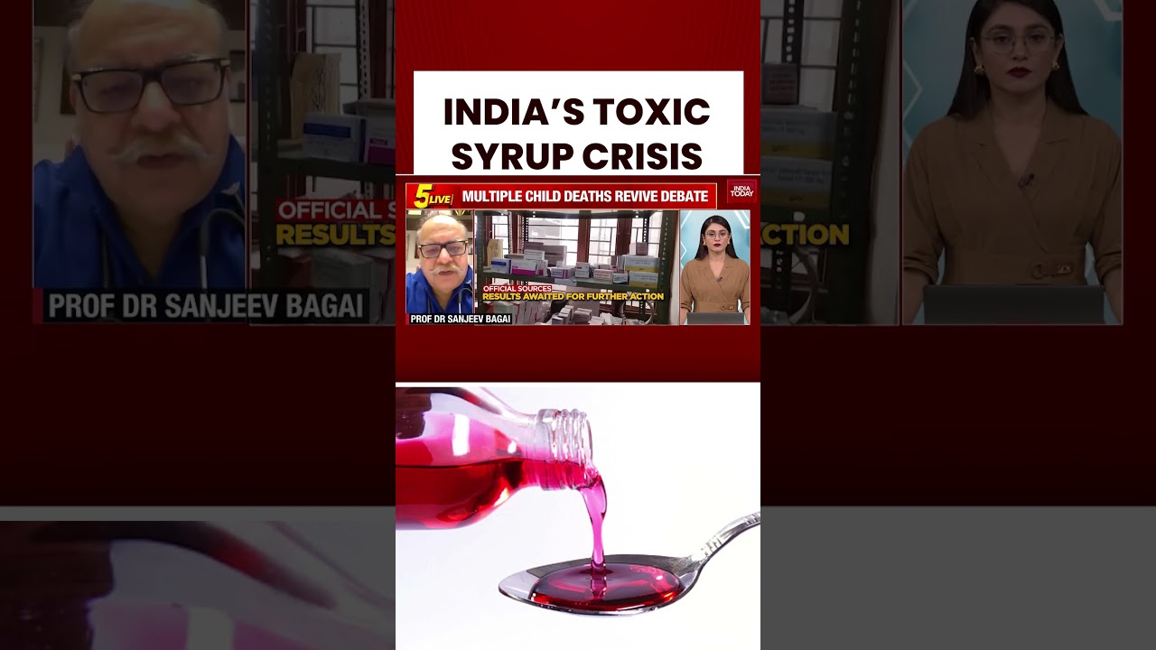 India’s Toxic Cough Syrups Blamed For Child Deaths Nationwide; Who Raises Red Flag #healthnews