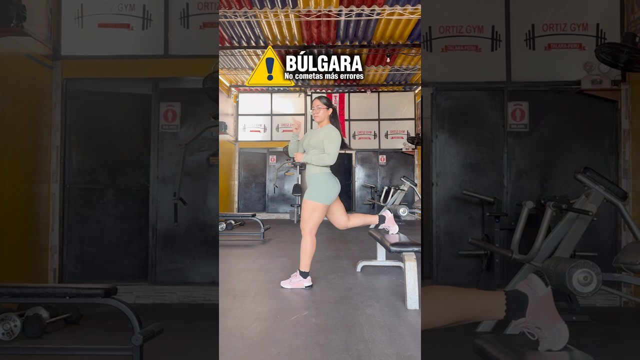 TIPS SENTADILLA BÚLGARA #gym #fitness #gymtips #gluteos #legs