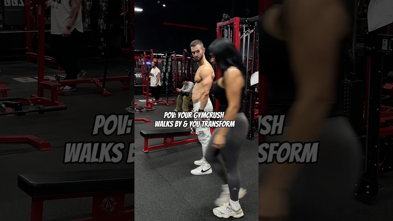 This Transformation is ABSOLUTELY WILD  #gym #fitness #workout #musclecontrol #gymskit #gymmeme
