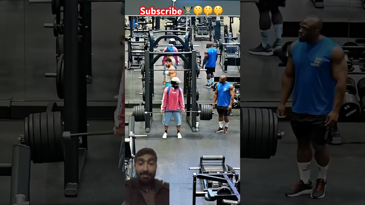 ELITE Powerlifter ANATOLY pretends to be CLEANER in GYM #anatoly #fitness #gym