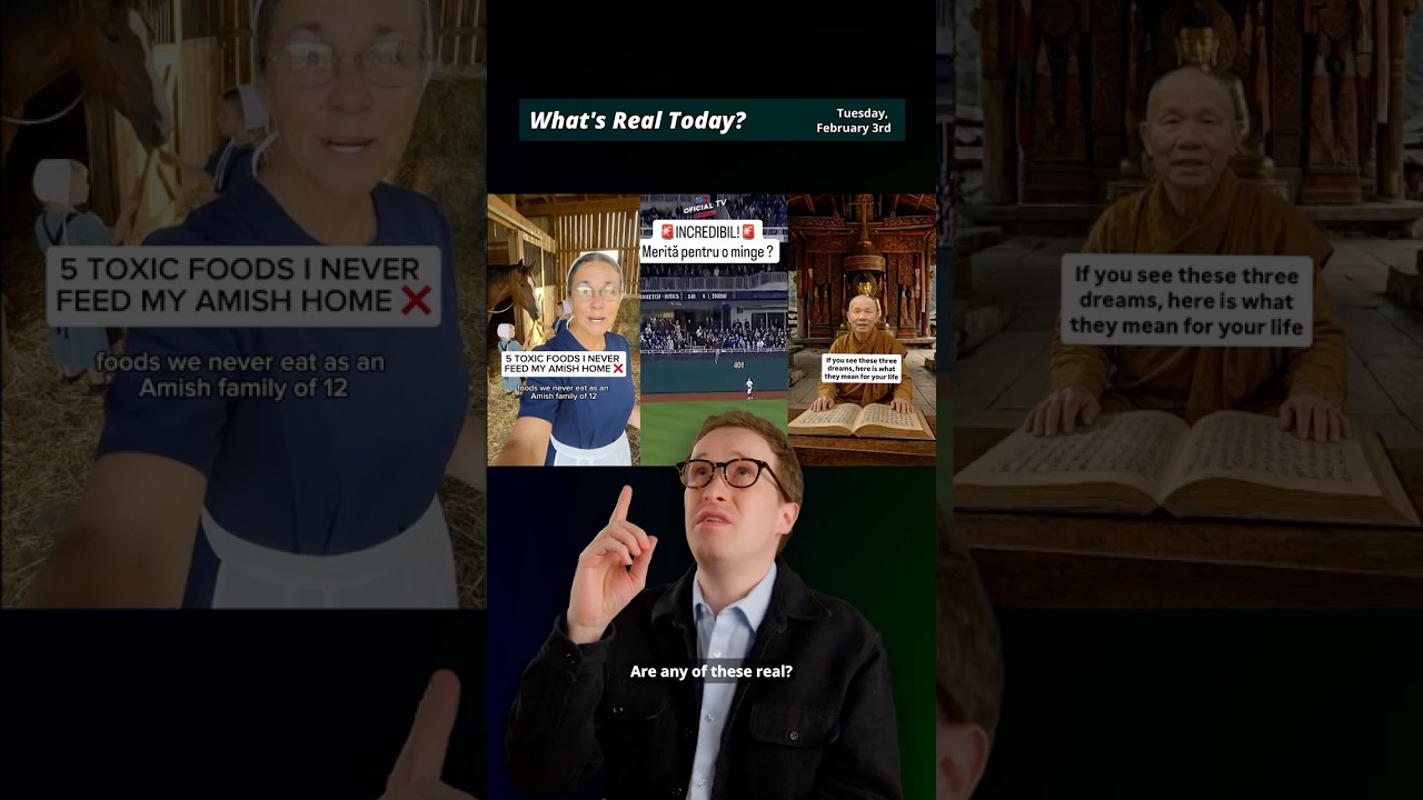Is this Amish lady AI? #health #baseball #mentalhealth #usahealth #news