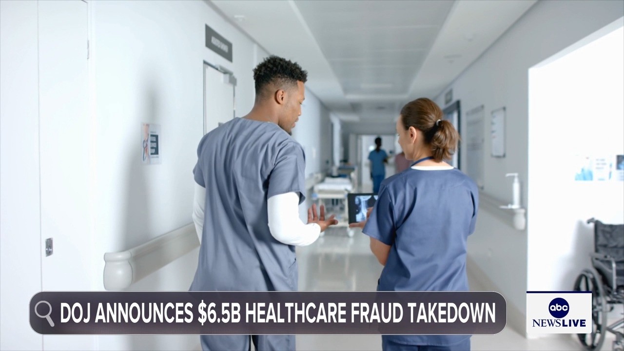 Justice Department announces $6.5 billion health care fraud takedown