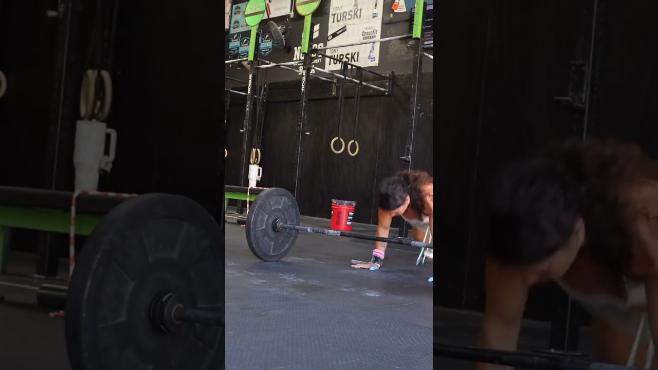 rounds400m run8 BMU8 power snatch8 bar facing burpees💪🏼#fitness #gym #workout#fyp #shorts #crossfit