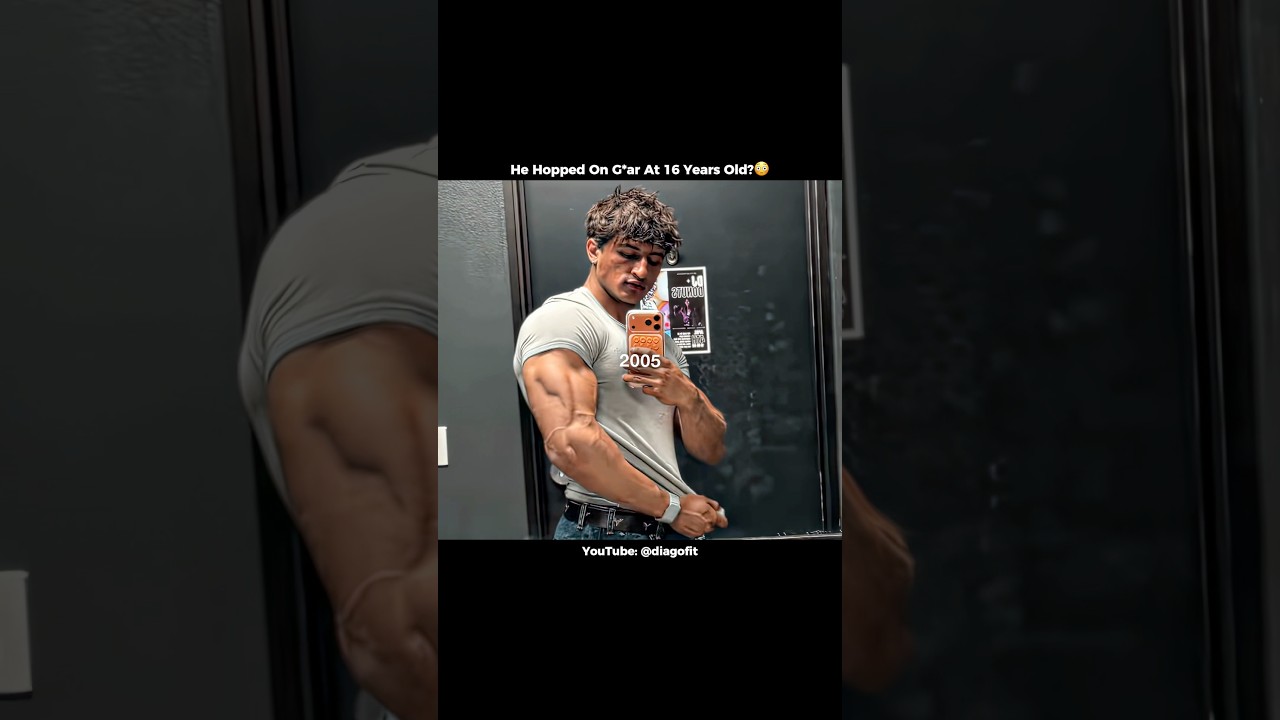 Bro this is insane #diagofit #bodybuilding #fitness #gymbro #gymrat #transformation