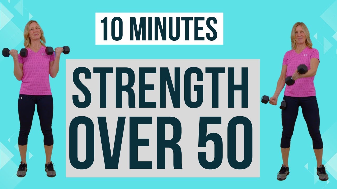 STRENGTH TRAINING AT HOME FOR WOMEN OVER 50