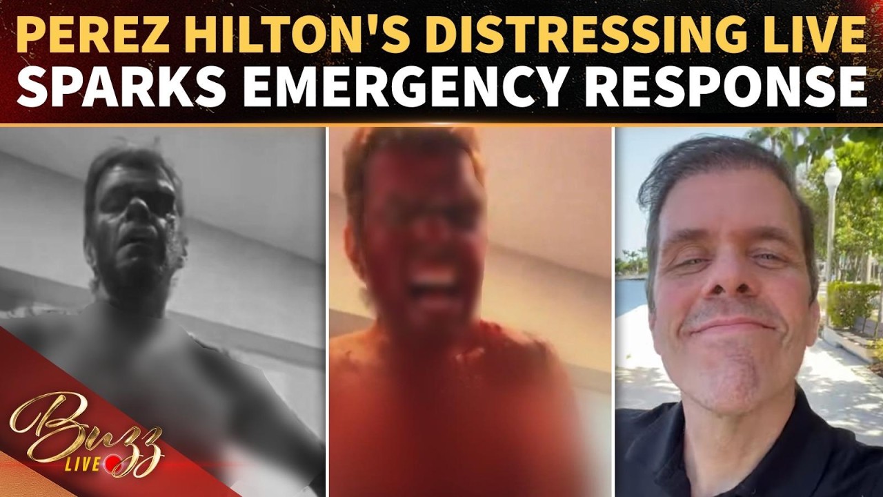 Perez Hilton Health SCARE: Influencer’s Disturbing Stream Sparks Emergency Response | LIVE BREAKDOWN