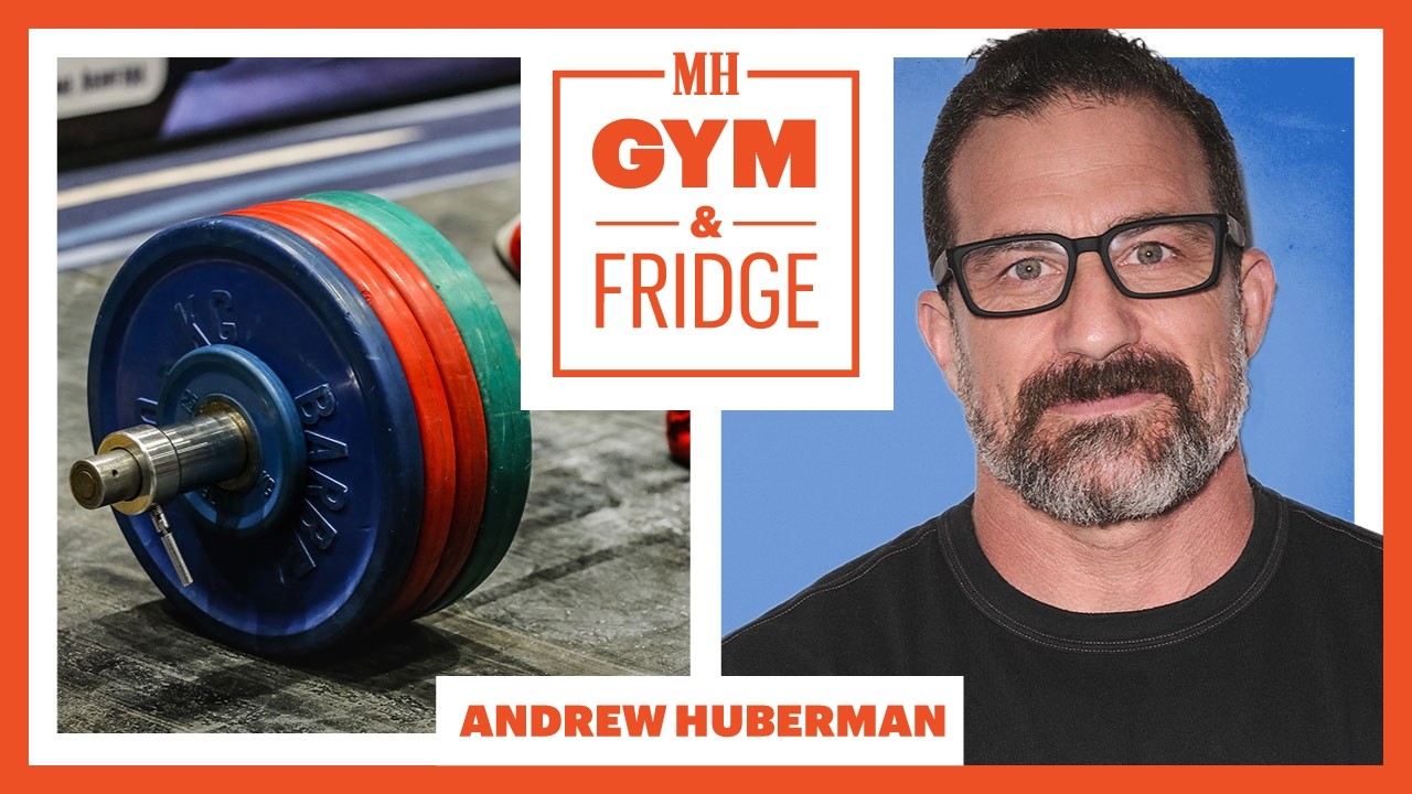 Andrew Huberman Shows Off His Gym & Fridge | Gym & Fridge | Men’s Health