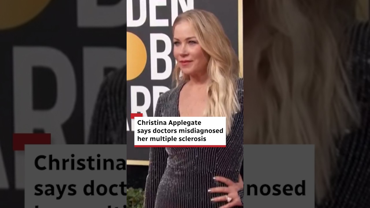 Christina Applegate says doctors misdiagnosed her with multiple sclerosis