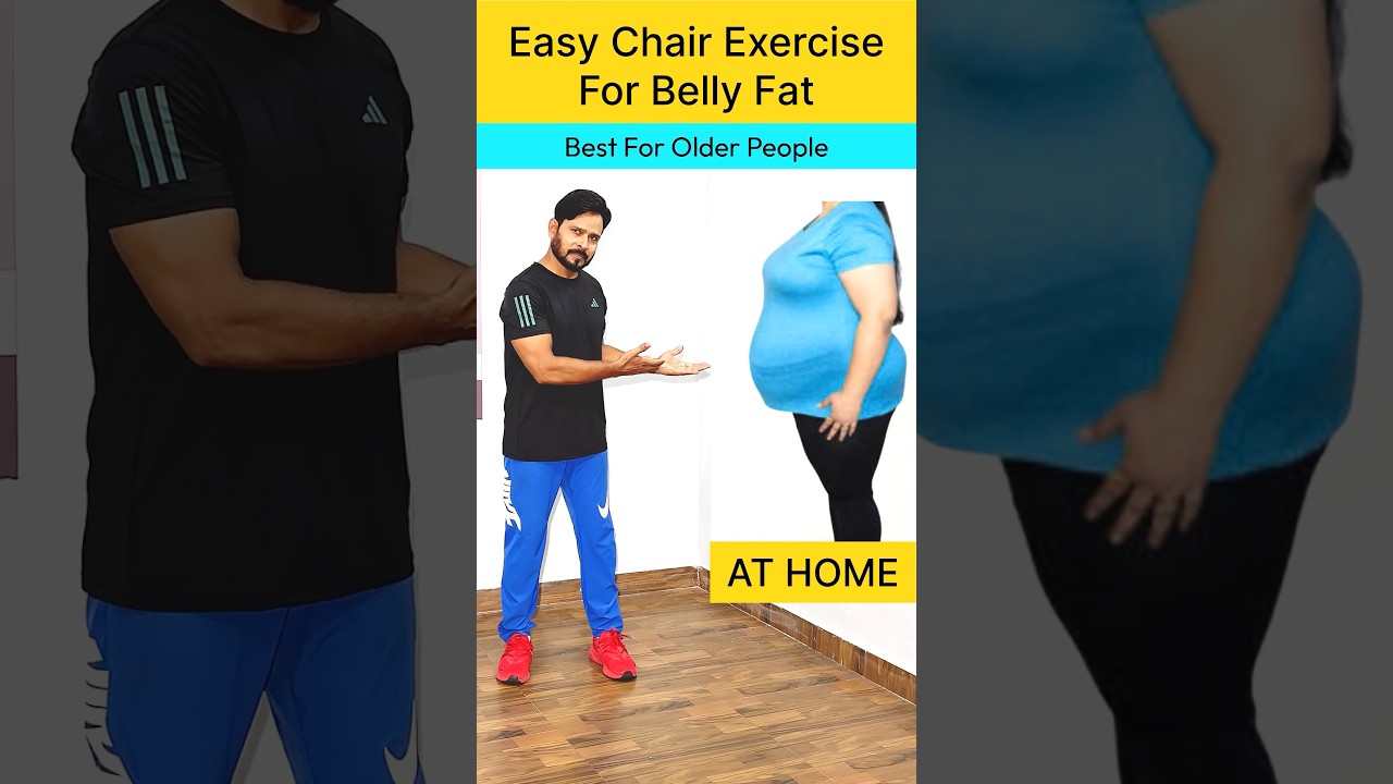 Chair exercise for older people #youtubeshorts #fatloss #bellyfat #exercise #weightloss #workout