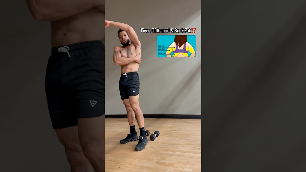 Armpit & Back Fat Workout🔥 #fitness #backworkout #workout #fitnessmotivation #shorts