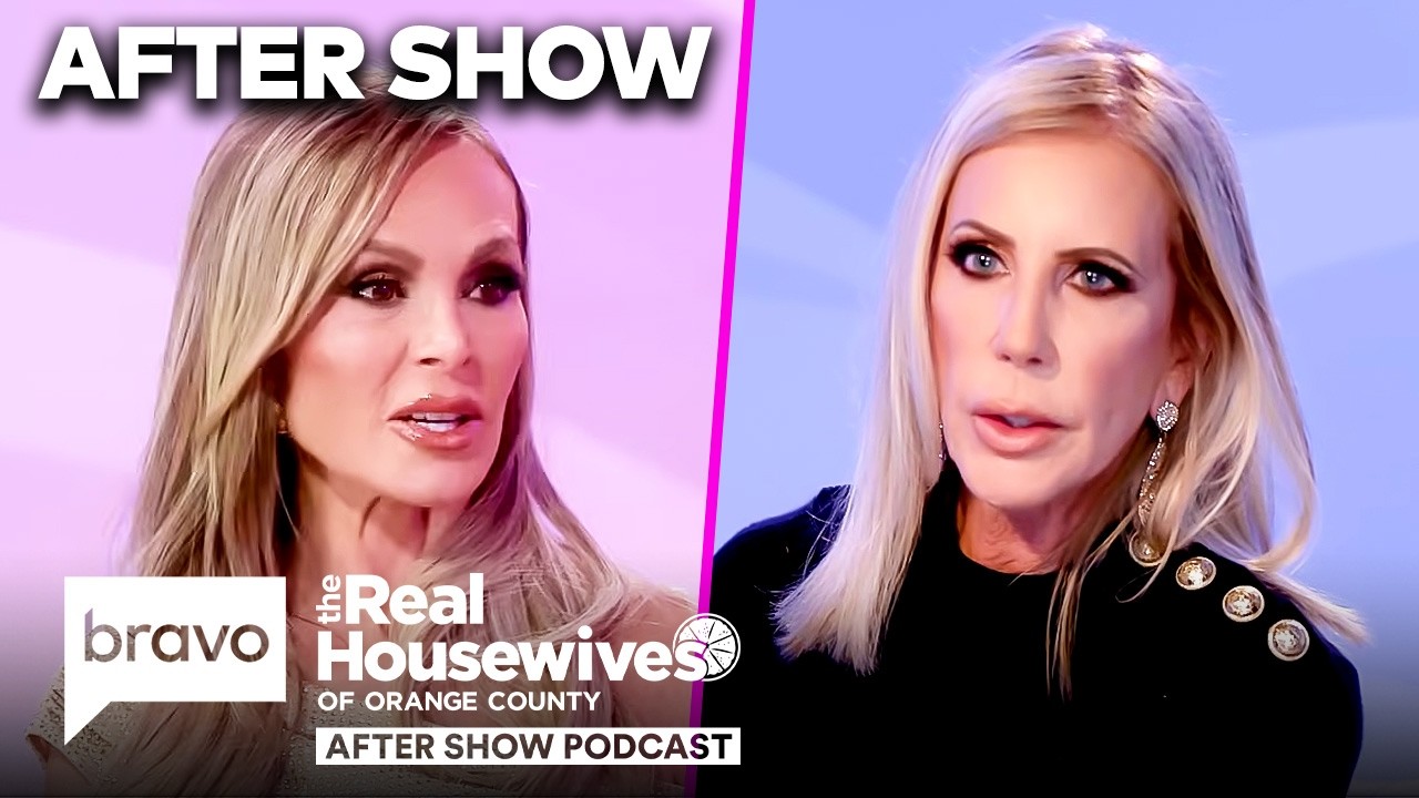 Vicki On Tamra Sharing Her Health News: “Gossip Queen” | RHOC After Show (S20 E13) Pt 2 | Bravo