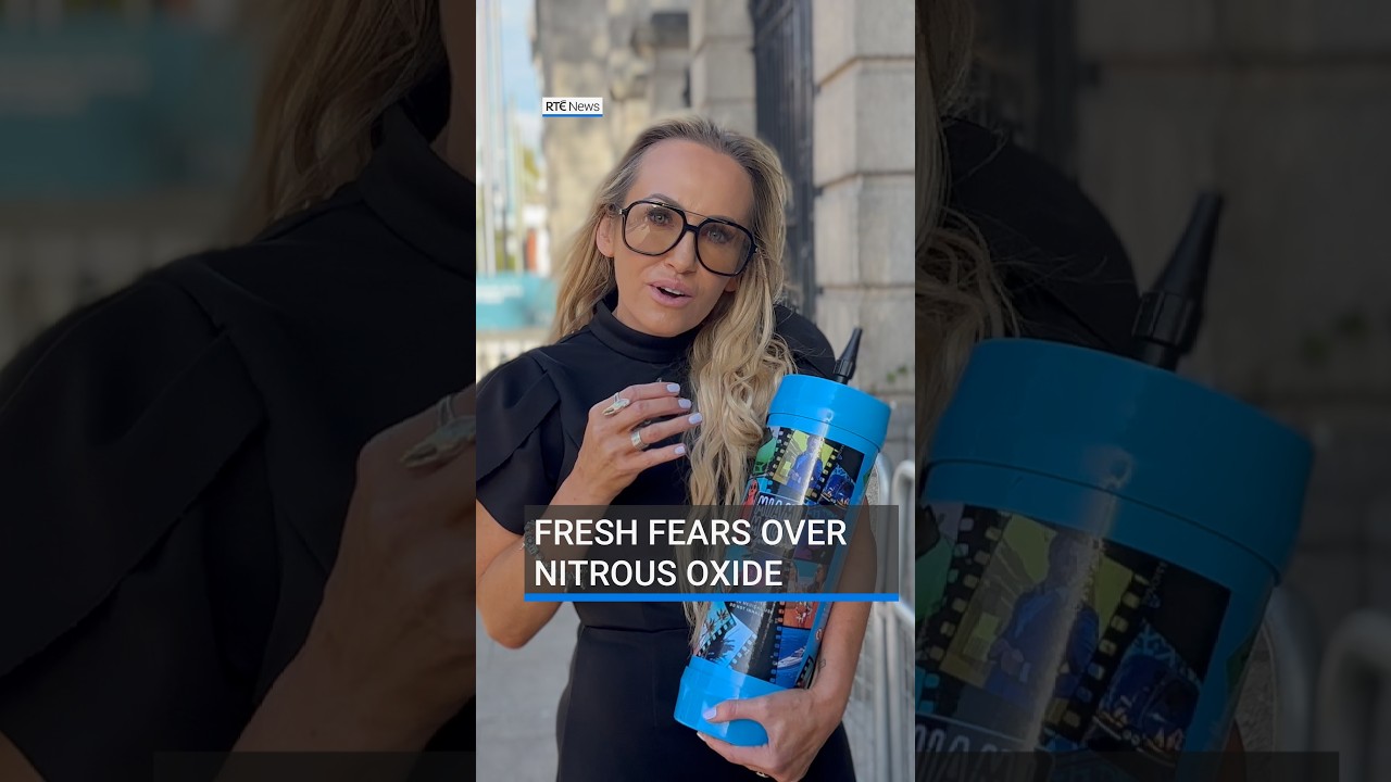 Fresh fears raised over nitrous oxide | #RTÉNews #health #laughinggas